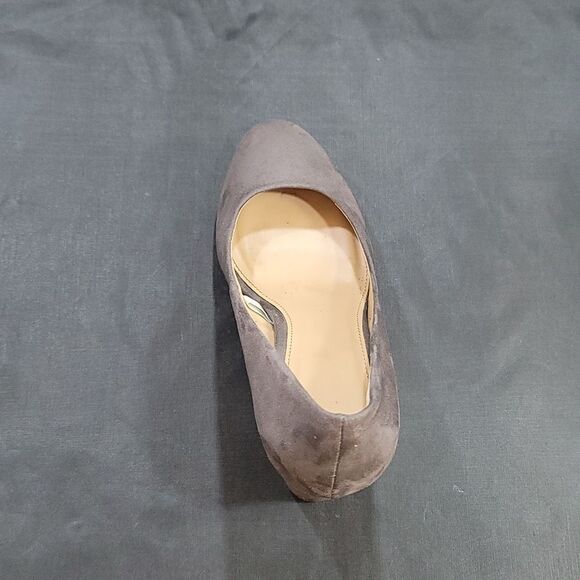 A.NEW DAY ELLORI CHUNKY HEEL PLATFORM SUEDE PUMP - Picture 14 of 16